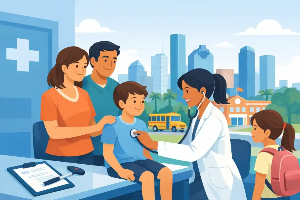 Walk-In School Physicals for Houston Families